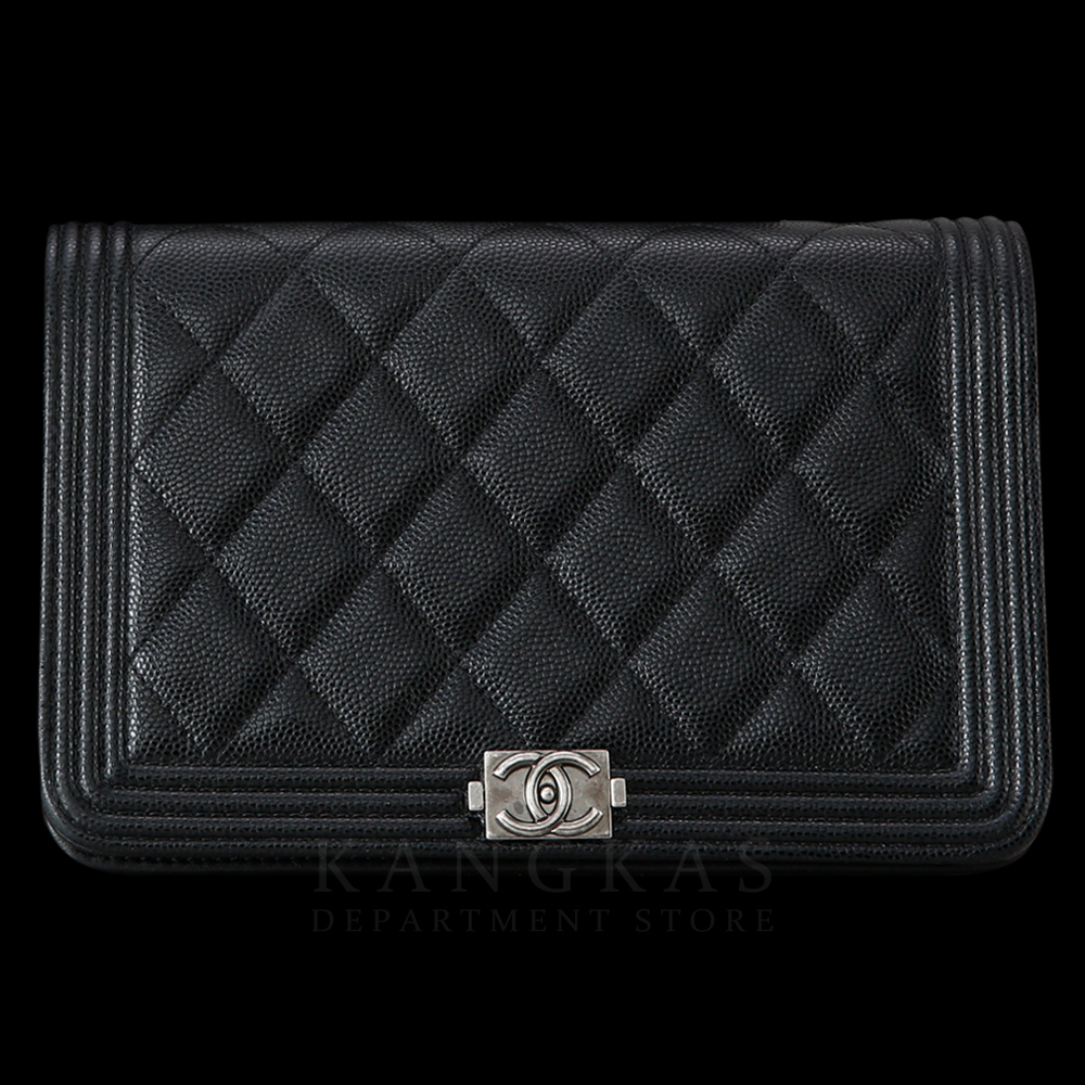 CHANEL(USED)샤넬 캐비어 보이샤넬 WOC