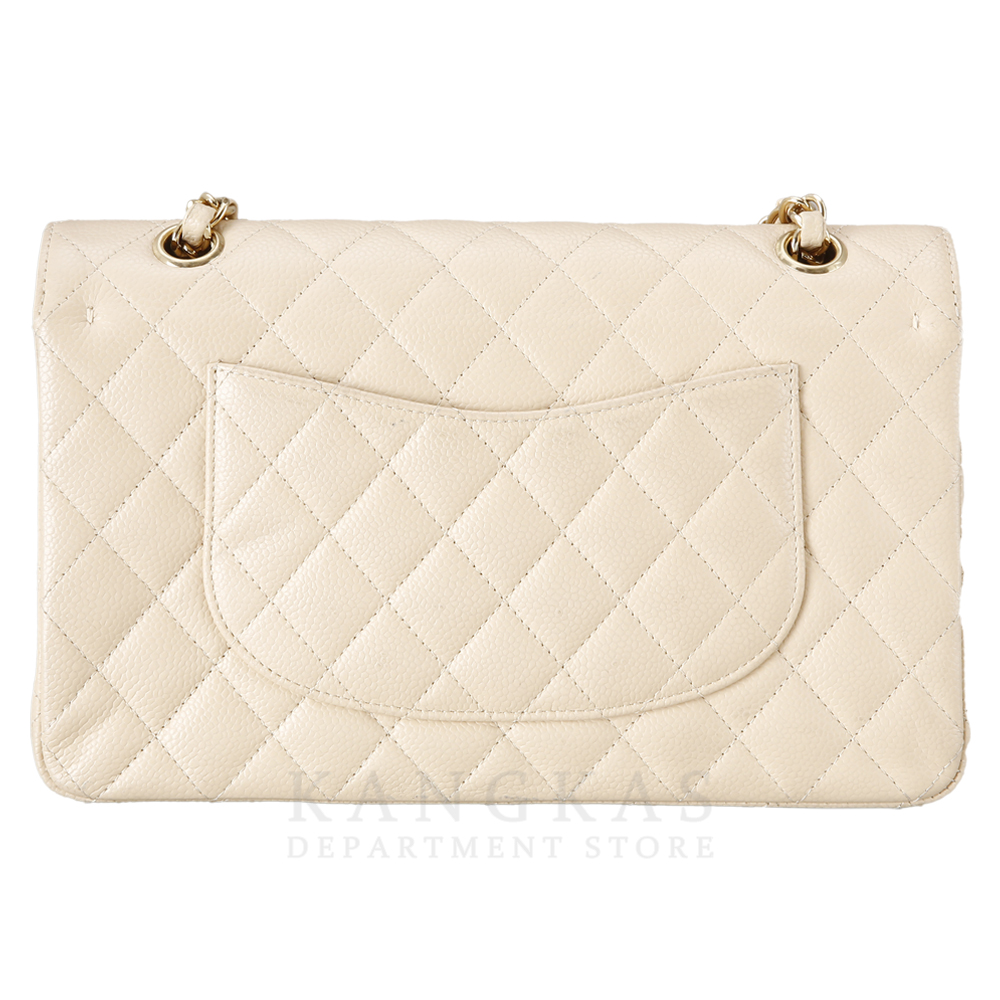 CHANEL(USED)샤넬 베이지 클래식 미듐 플랩백 @@@@@