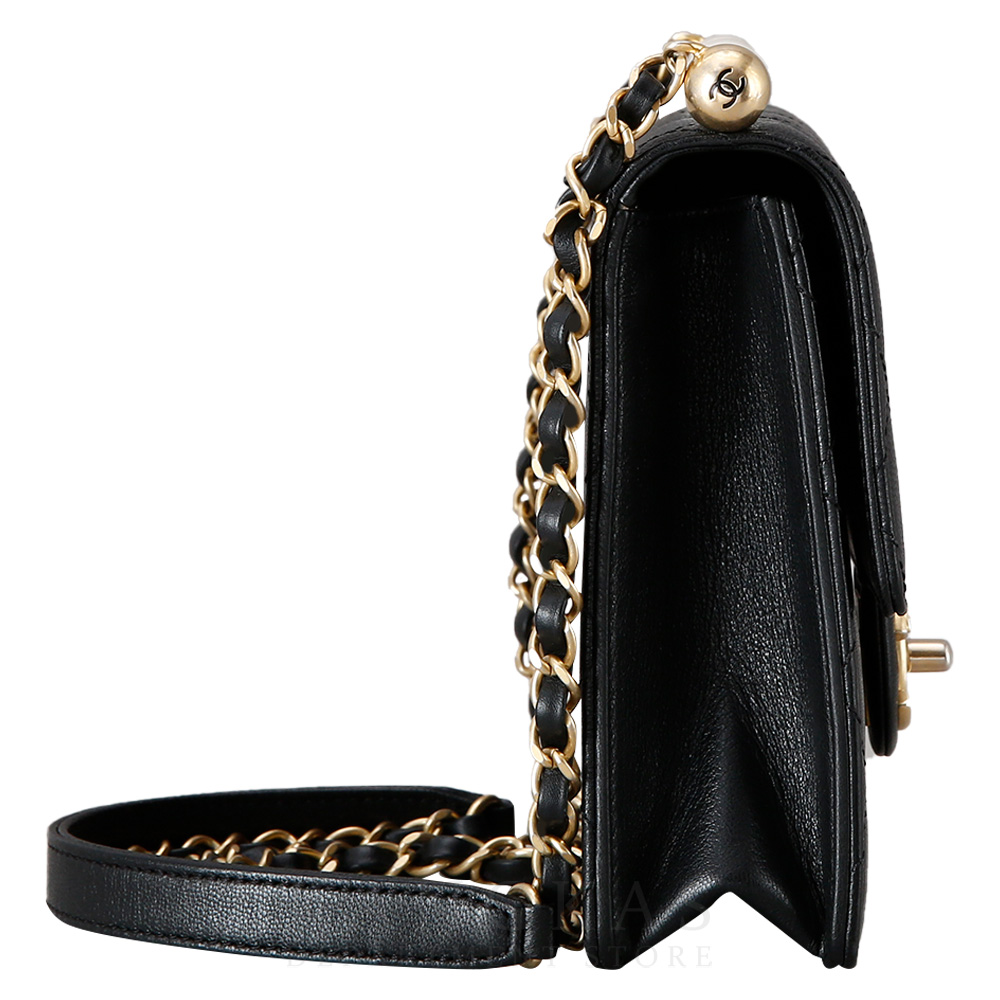 CHANEL(USED)샤넬 AS0584 시즌 진주 정사각 플랩 스퀘어백