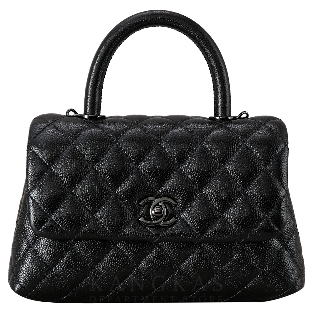 CHANEL(USED)샤넬 캐비어 코코핸들 스몰