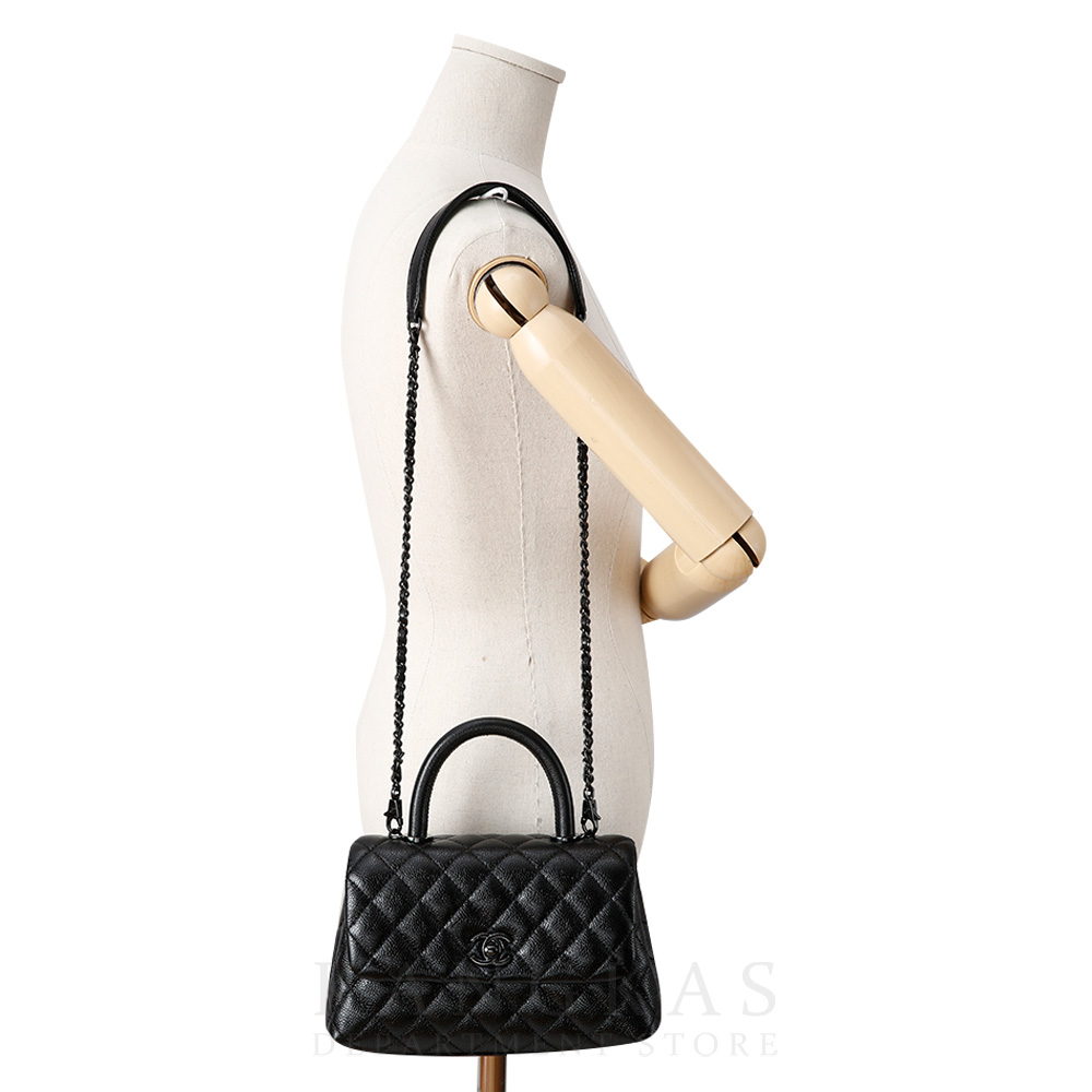 CHANEL(USED)샤넬 캐비어 코코핸들 스몰