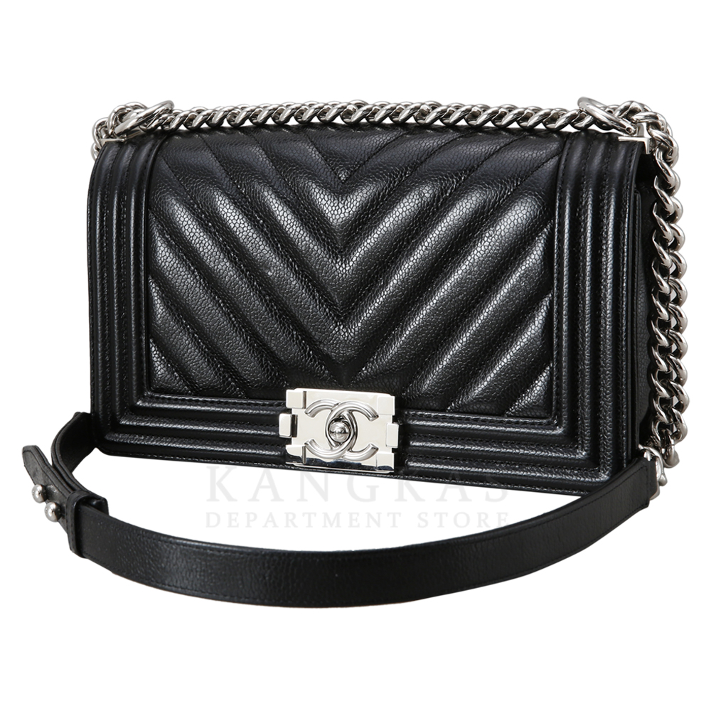 CHANEL(USED)샤넬 보이샤넬 쉐브론 미듐
