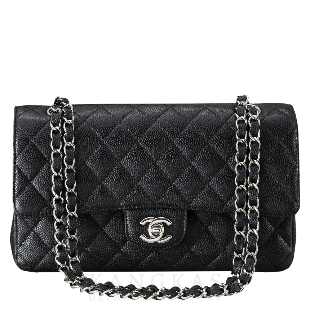 CHANEL(USED)샤넬 클래식 캐비어 미듐