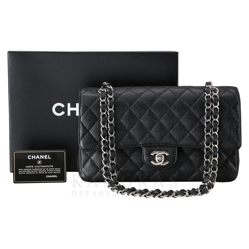 CHANEL(USED)샤넬 클래식 캐비어 미듐