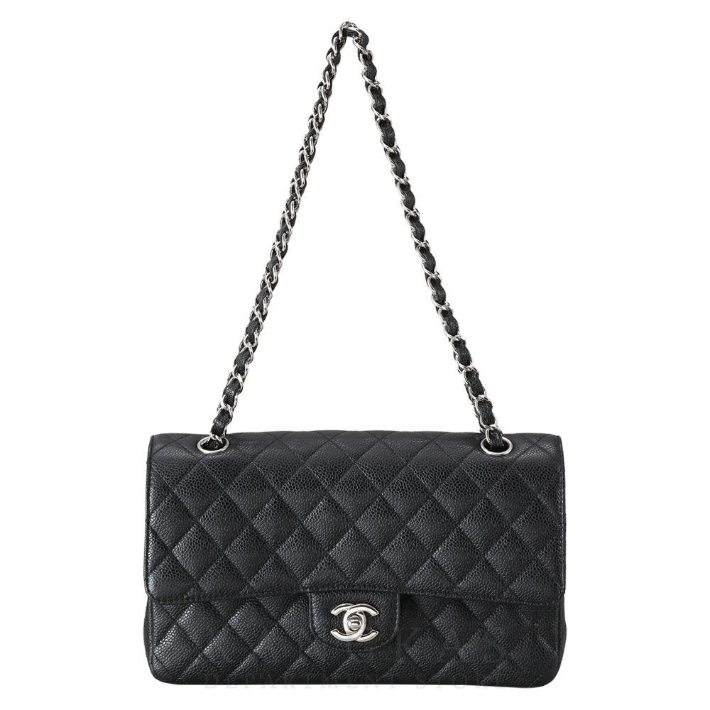CHANEL(USED)샤넬 클래식 캐비어 미듐