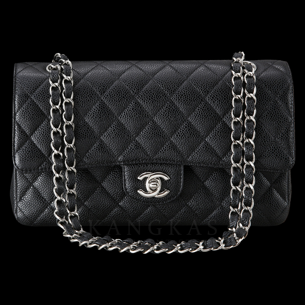 CHANEL(USED)샤넬 클래식 캐비어 미듐