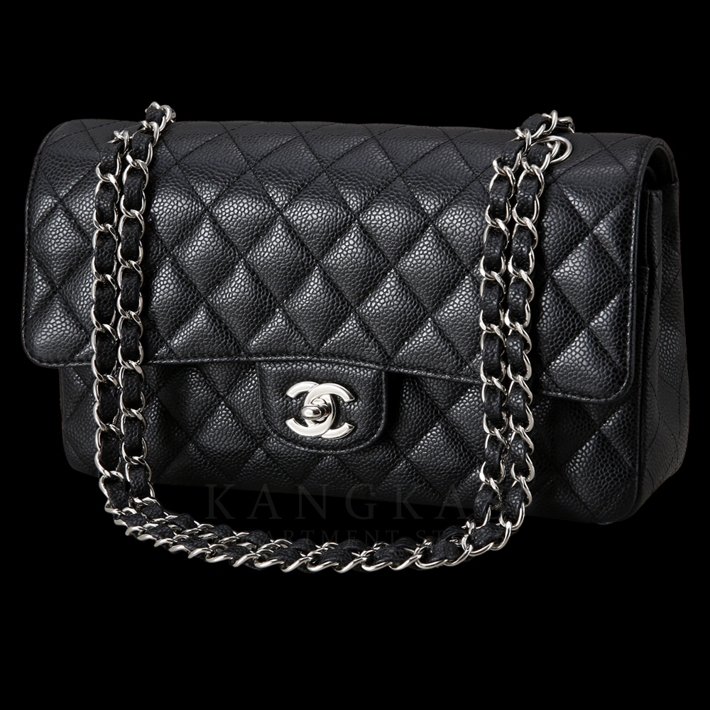 CHANEL(USED)샤넬 클래식 캐비어 미듐