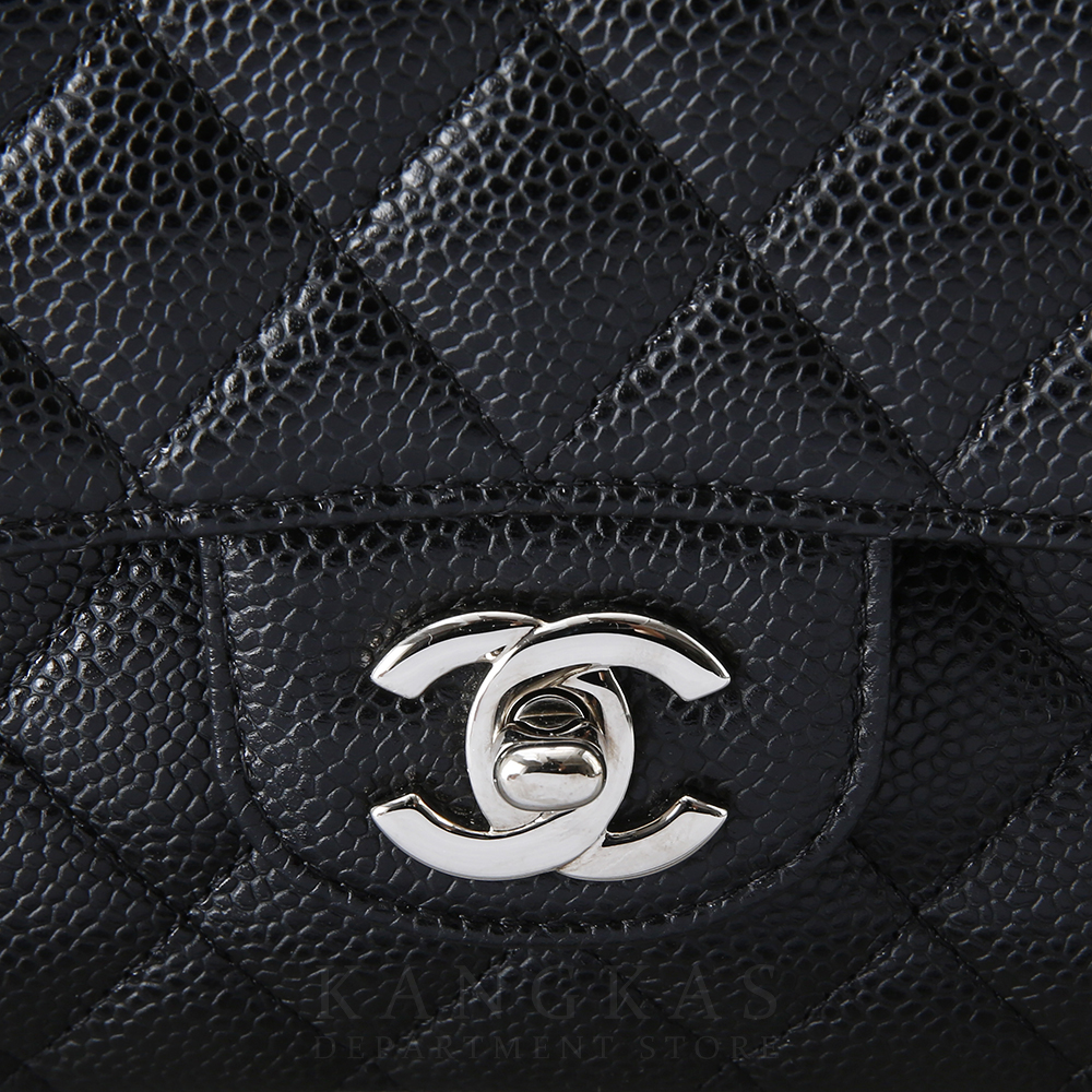 CHANEL(USED)샤넬 클래식 캐비어 미듐