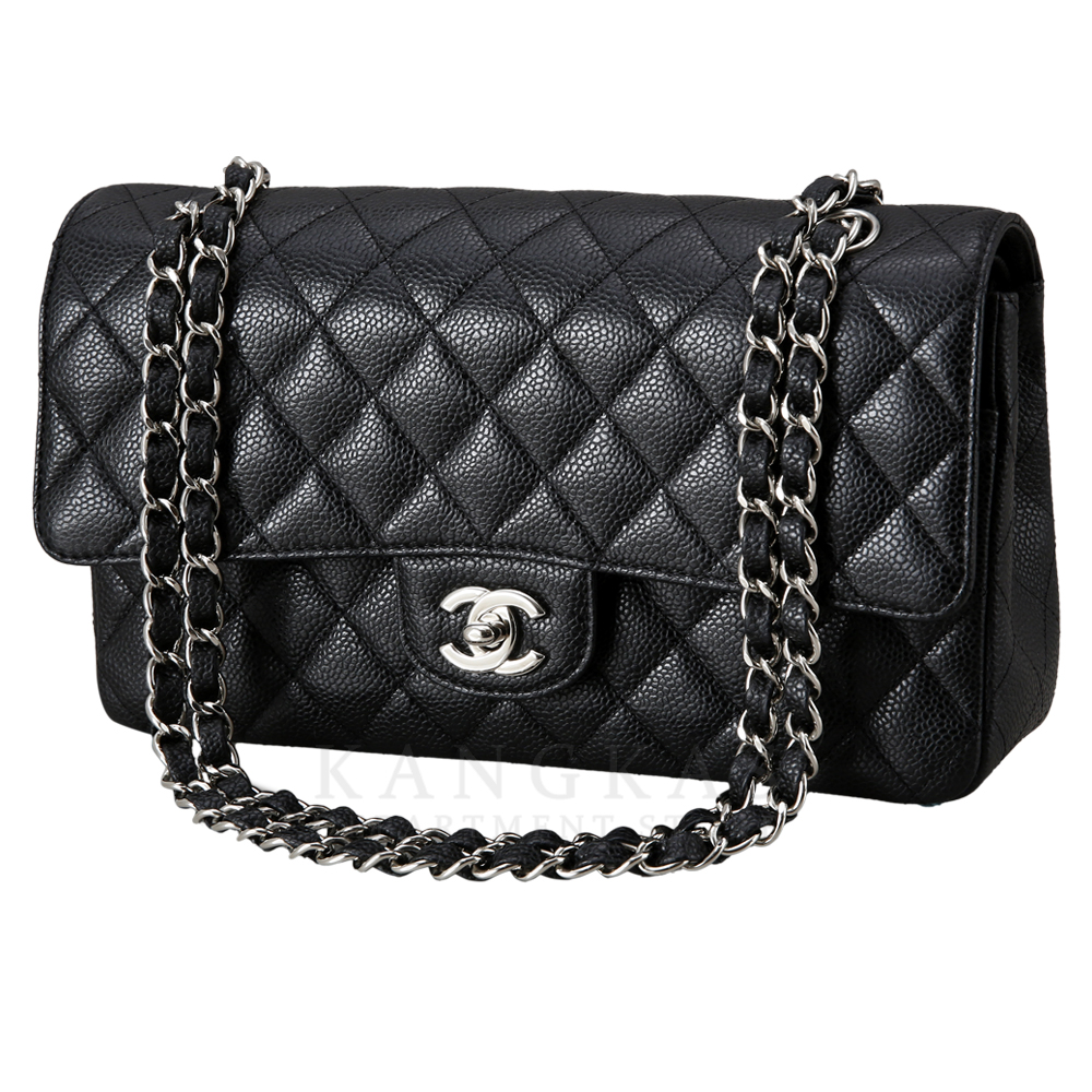 CHANEL(USED)샤넬 클래식 캐비어 미듐
