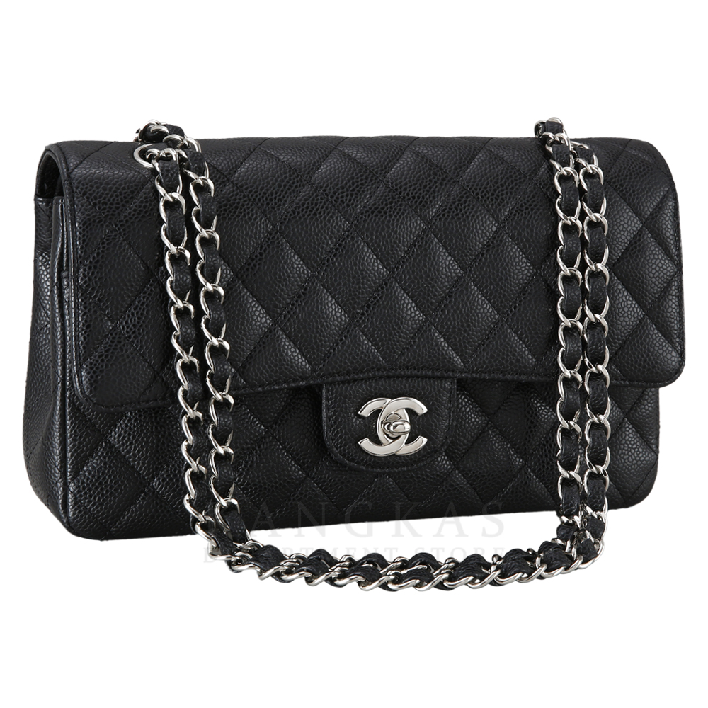 CHANEL(USED)샤넬 클래식 캐비어 미듐