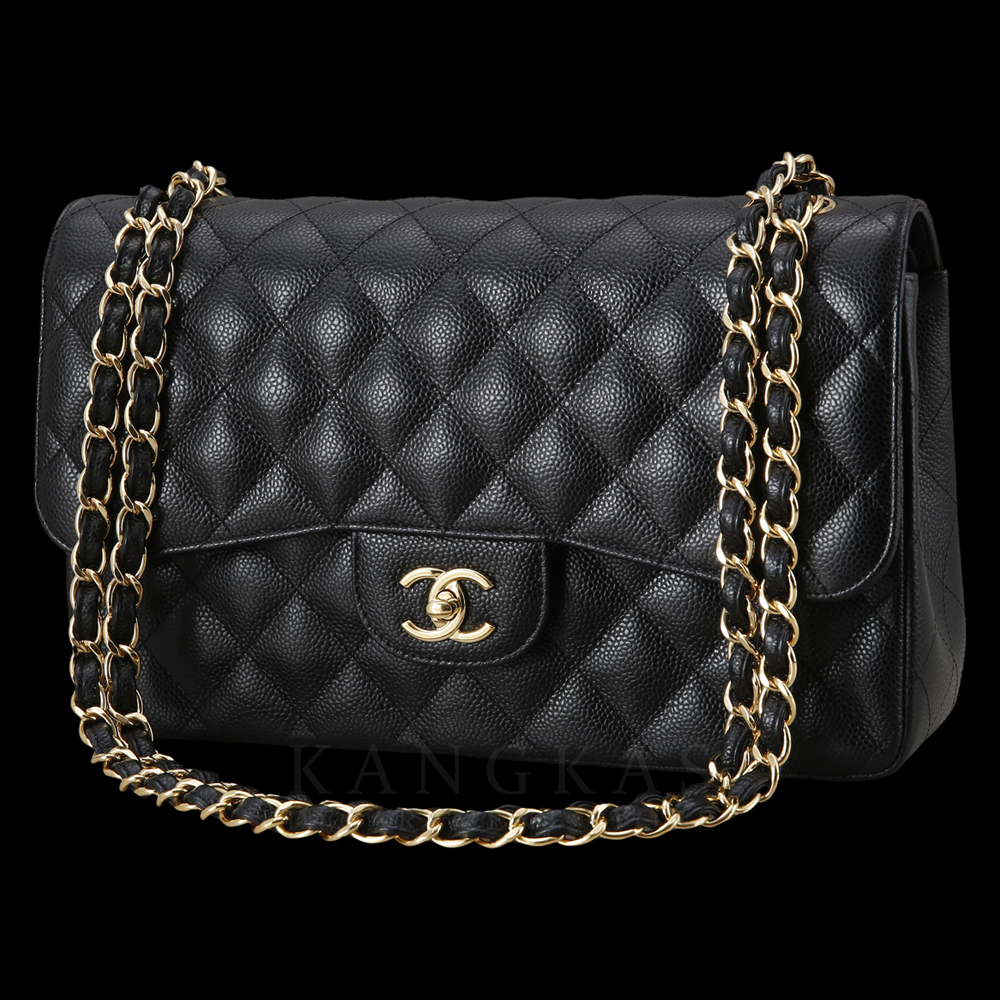 CHANEL(USED)샤넬 캐비어 클래식 라지 플랩백