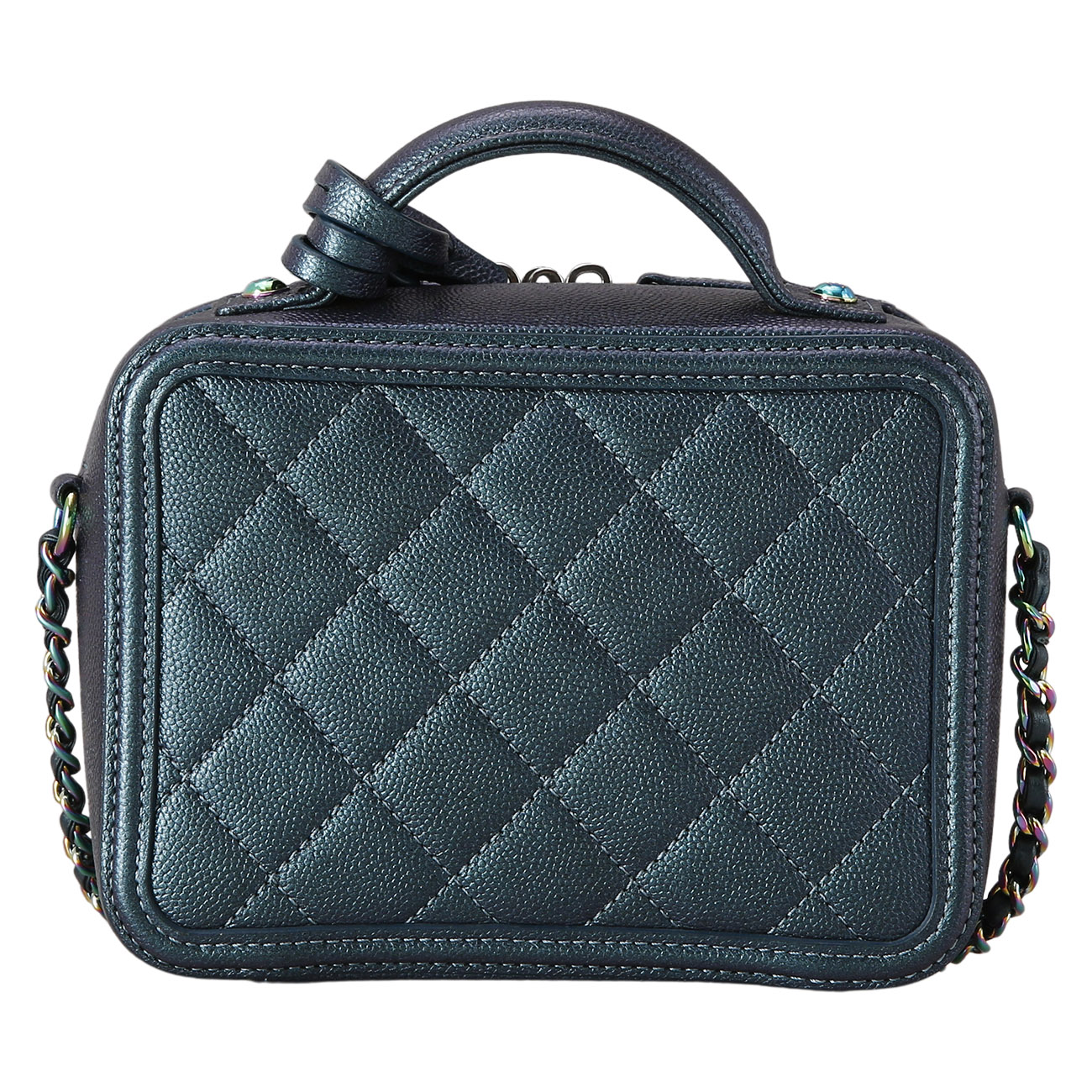 CHANEL(USED)샤넬 캐비어 코스메틱 미니 체인백