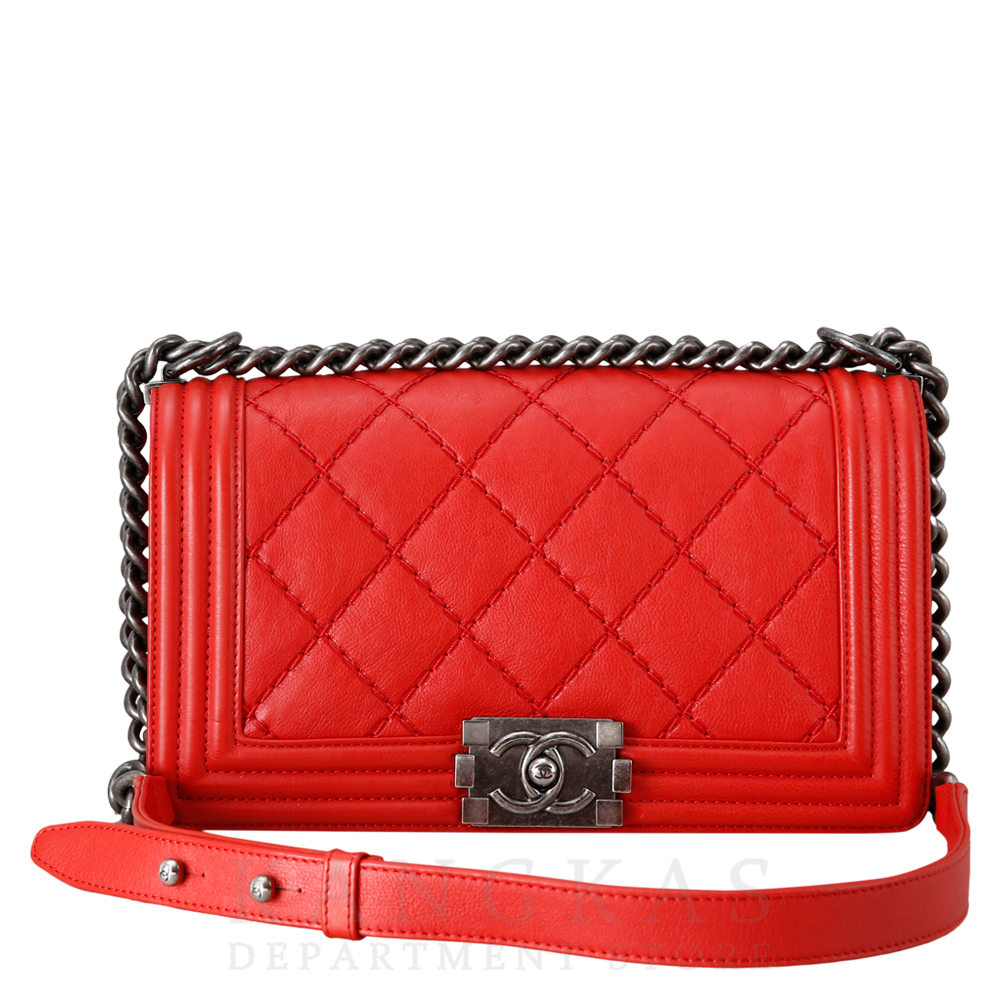 CHANEL(USED)샤넬 시즌 보이샤넬 미듐