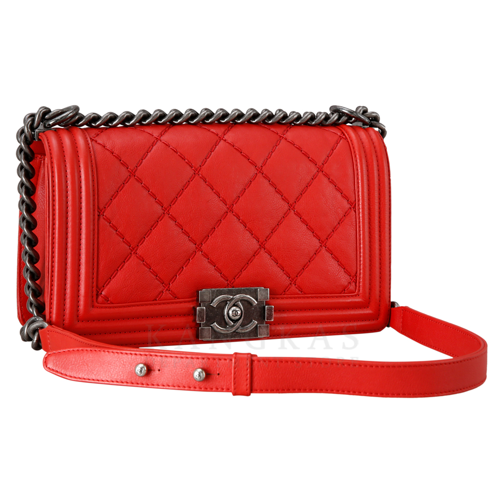 CHANEL(USED)샤넬 시즌 보이샤넬 미듐