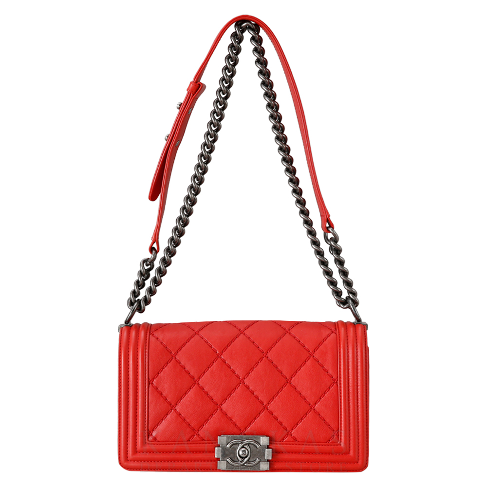 CHANEL(USED)샤넬 시즌 보이샤넬 미듐
