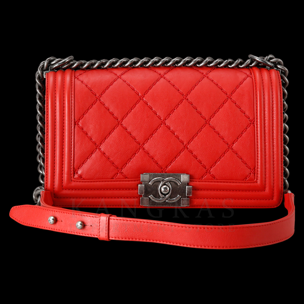 CHANEL(USED)샤넬 시즌 보이샤넬 미듐