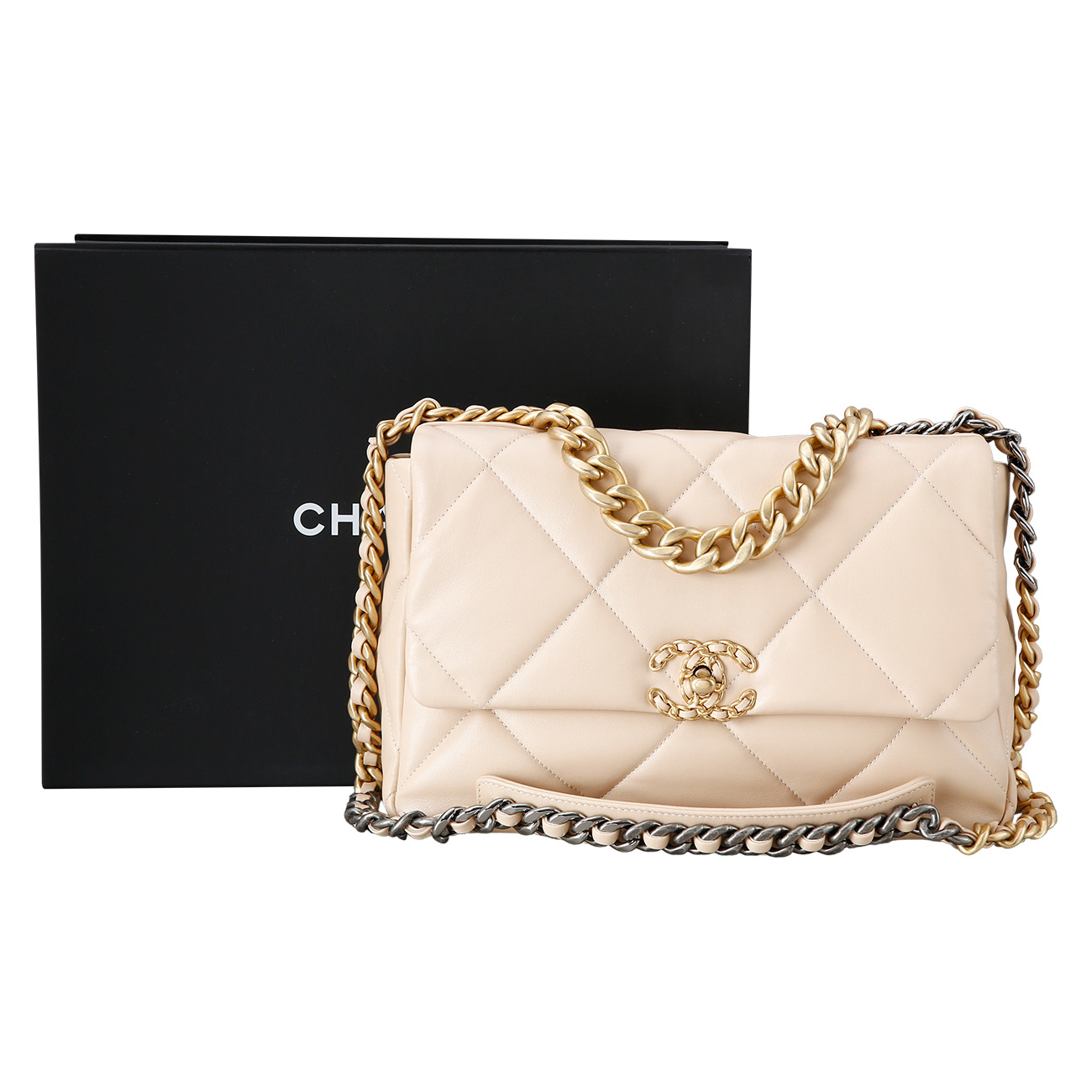CHANEL(USED)샤넬 19 라지 백