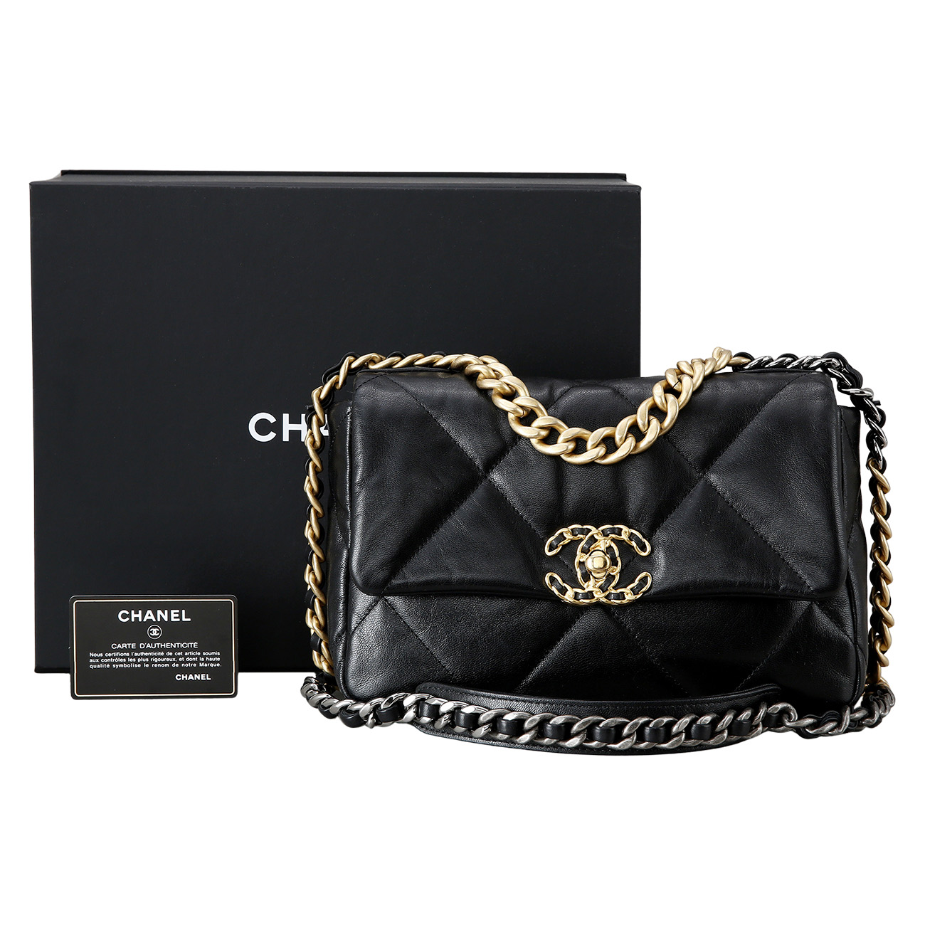 CHANEL(USED)샤넬 19백 미디움