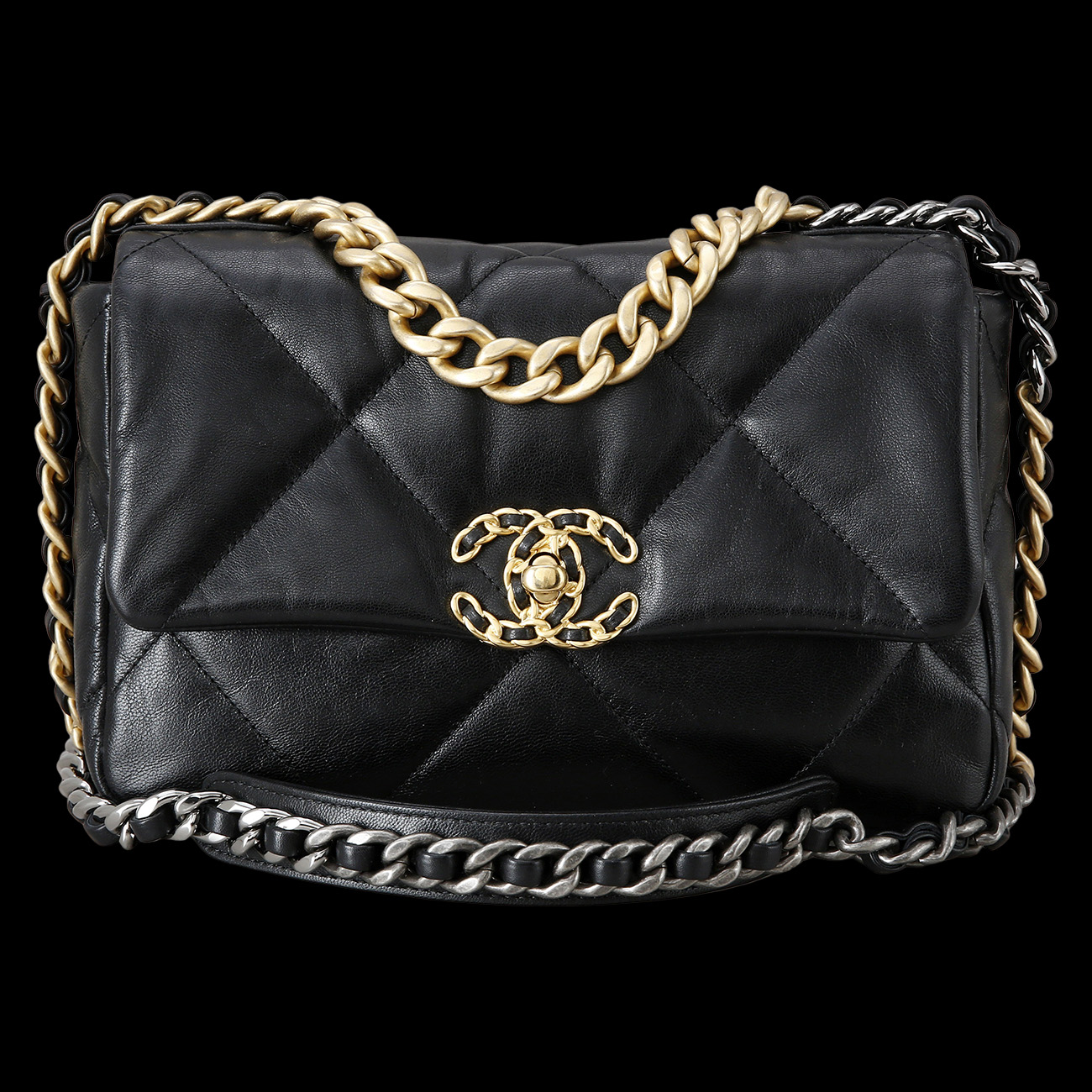 CHANEL(USED)샤넬 19백 미디움