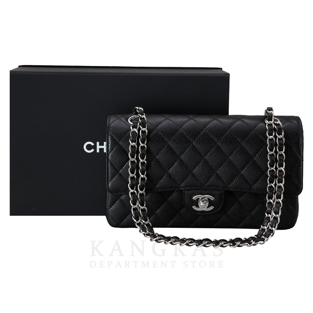 CHANEL(USED)샤넬 캐비어 클래식 미듐 플랩백