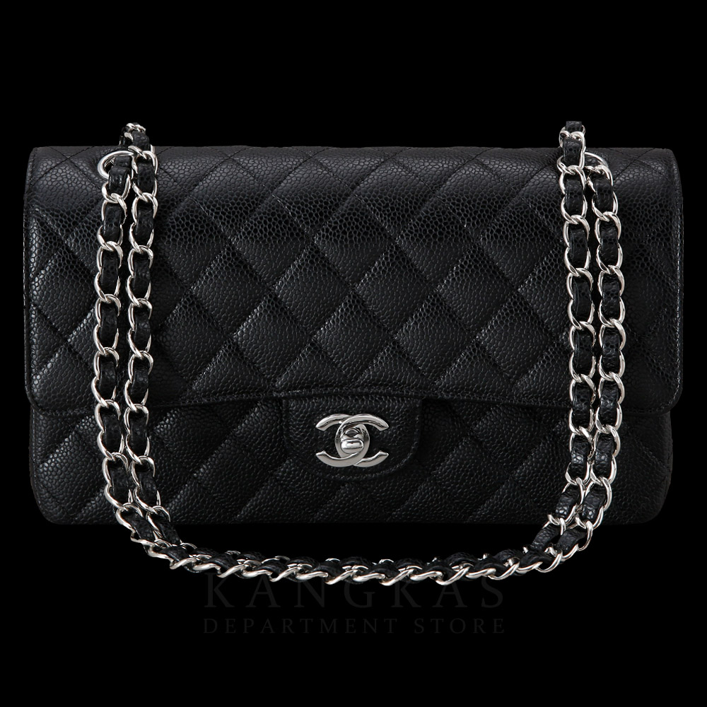 CHANEL(USED)샤넬 캐비어 클래식 미듐 플랩백