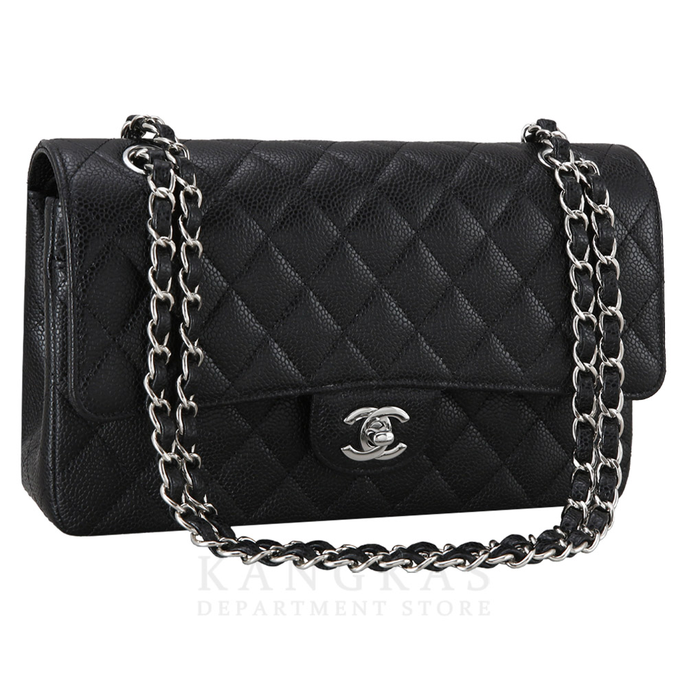 CHANEL(USED)샤넬 캐비어 클래식 미듐 플랩백