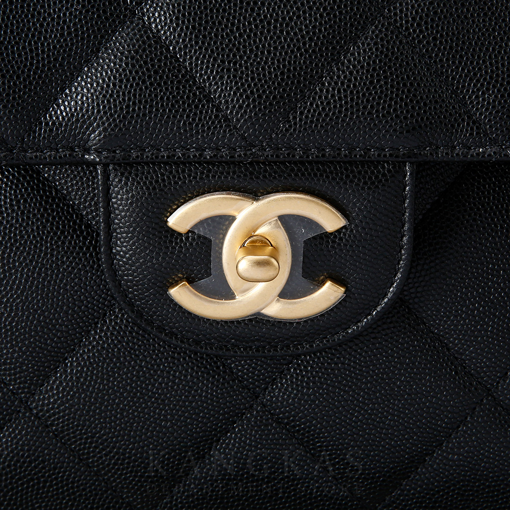 CHANEL(USED)샤넬 캐비어 사첼백