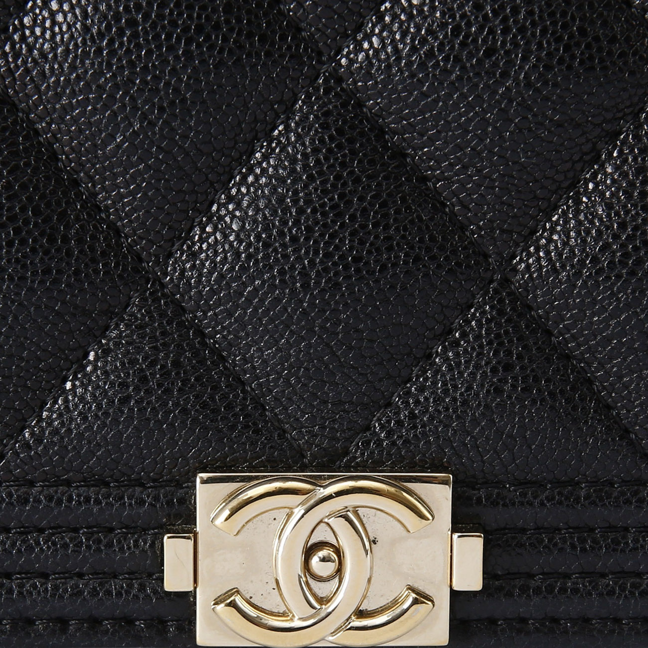 CHANEL(USED)샤넬 캐비어 보이샤넬 WOC
