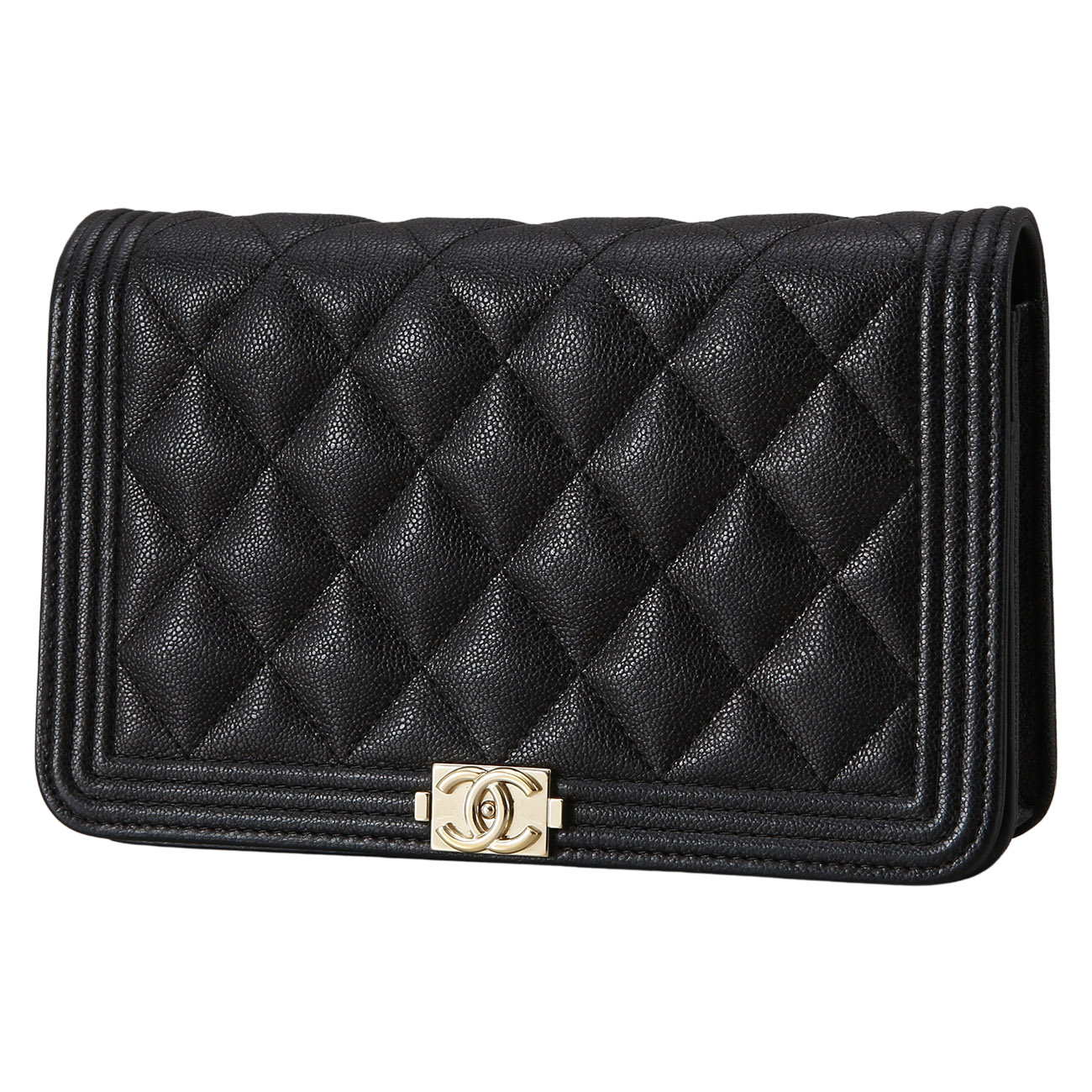 CHANEL(USED)샤넬 캐비어 보이샤넬 WOC