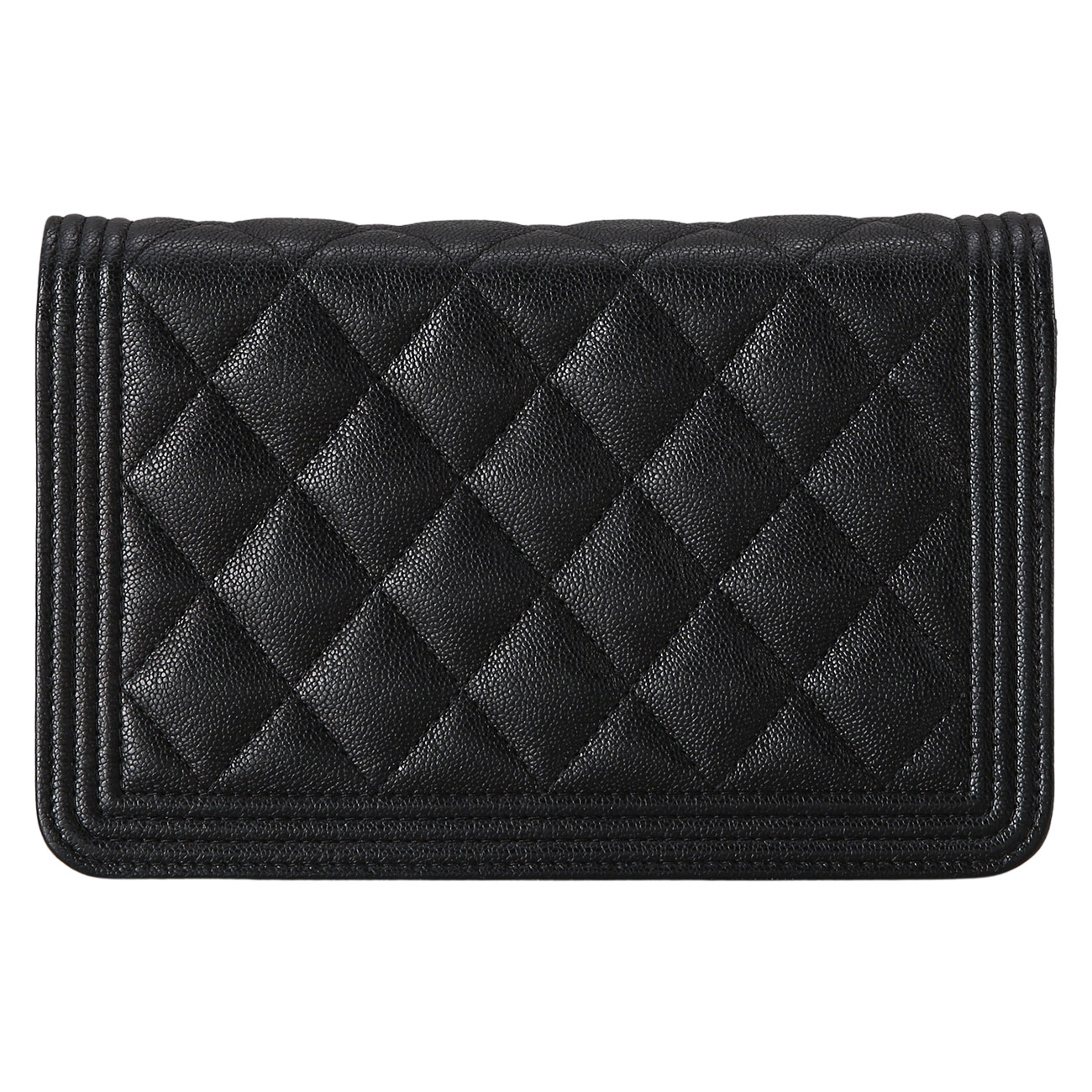 CHANEL(USED)샤넬 캐비어 보이샤넬 WOC
