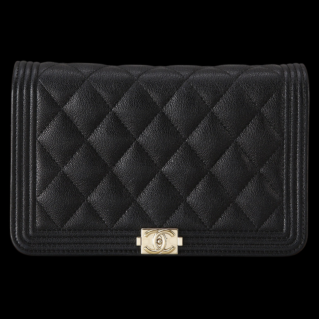 CHANEL(USED)샤넬 캐비어 보이샤넬 WOC