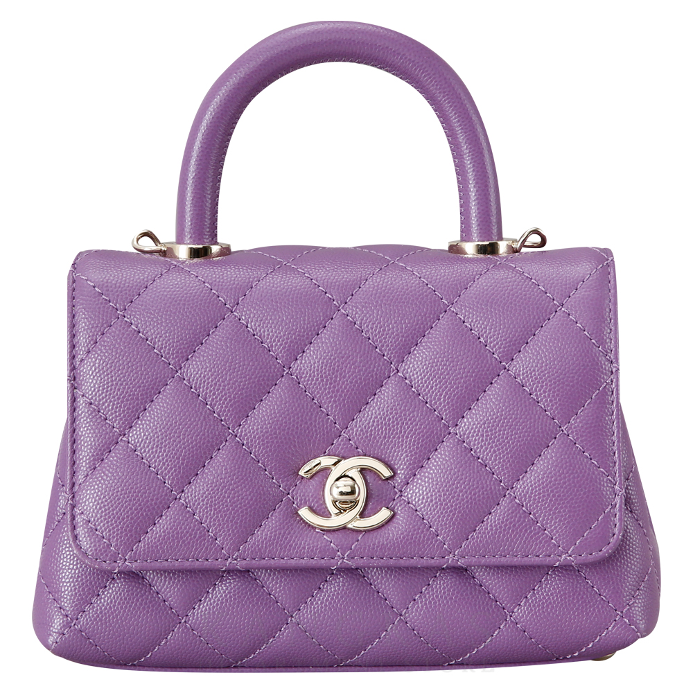 CHANEL(USED)샤넬 캐비어 코코핸들 미니