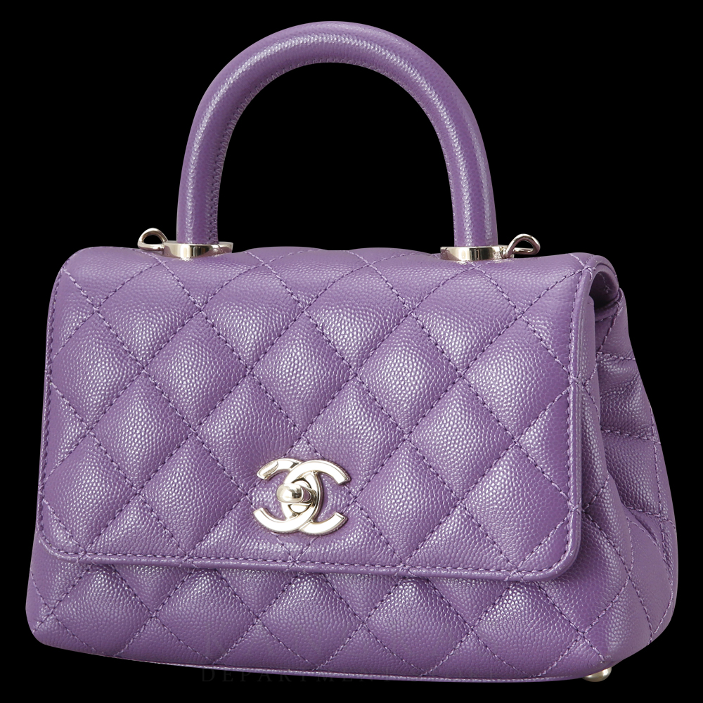 CHANEL(USED)샤넬 캐비어 코코핸들 미니