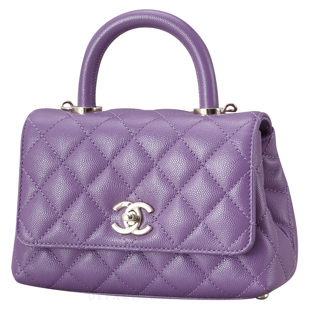 CHANEL(USED)샤넬 캐비어 코코핸들 미니