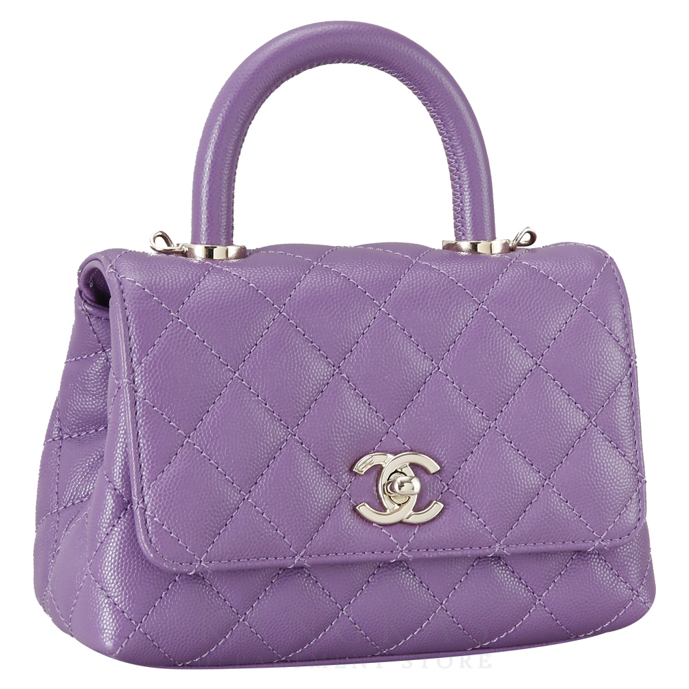 CHANEL(USED)샤넬 캐비어 코코핸들 미니