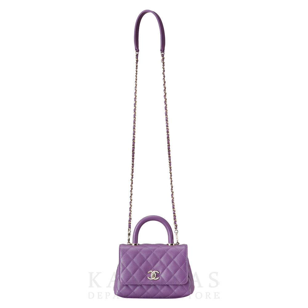 CHANEL(USED)샤넬 캐비어 코코핸들 미니