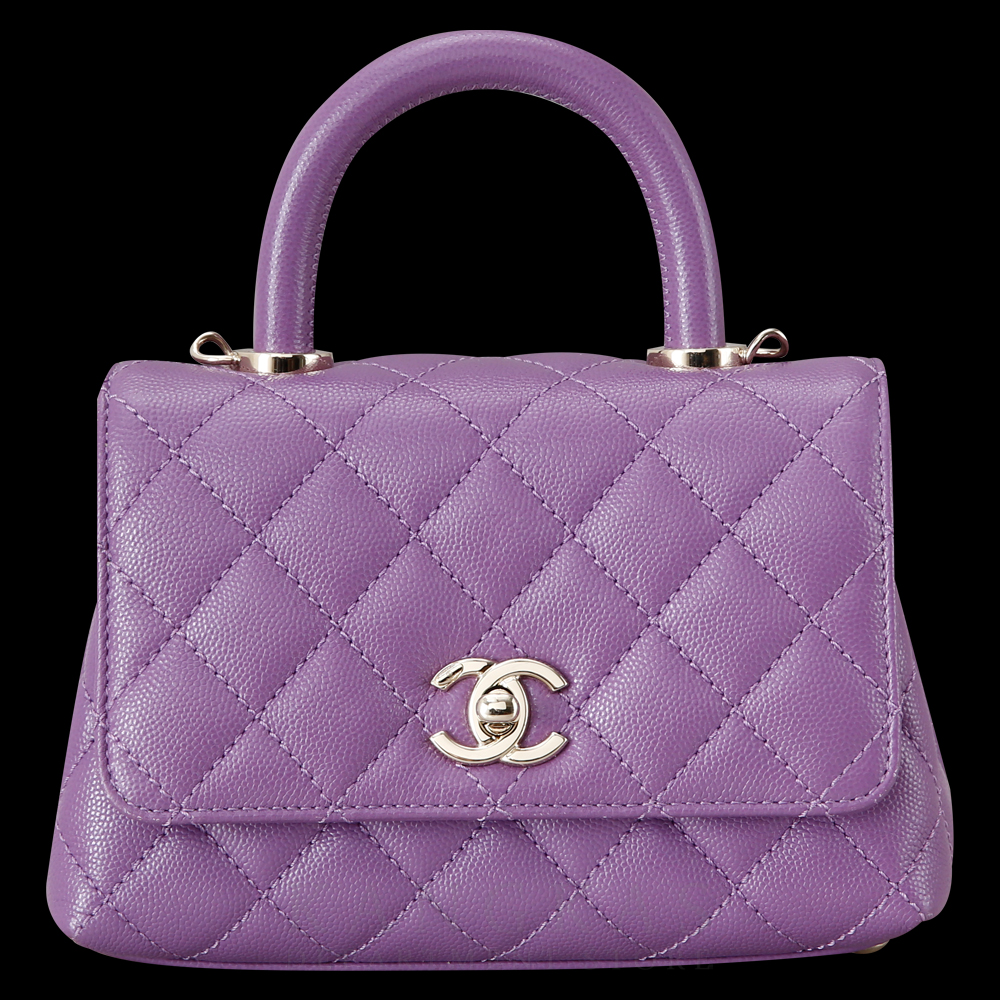 CHANEL(USED)샤넬 캐비어 코코핸들 미니