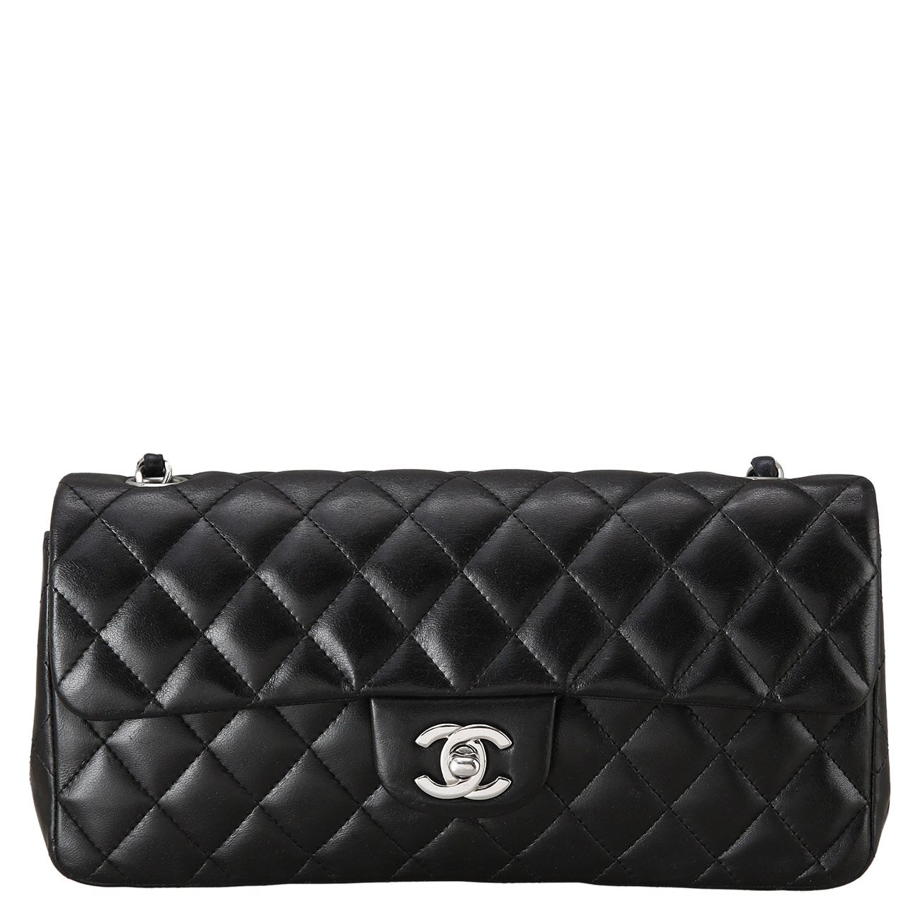 CHANEL(USED)샤넬 레더 바게트백