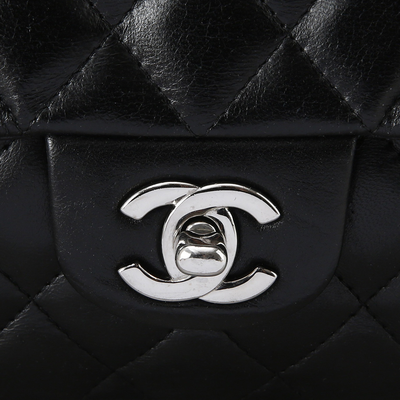 CHANEL(USED)샤넬 레더 바게트백