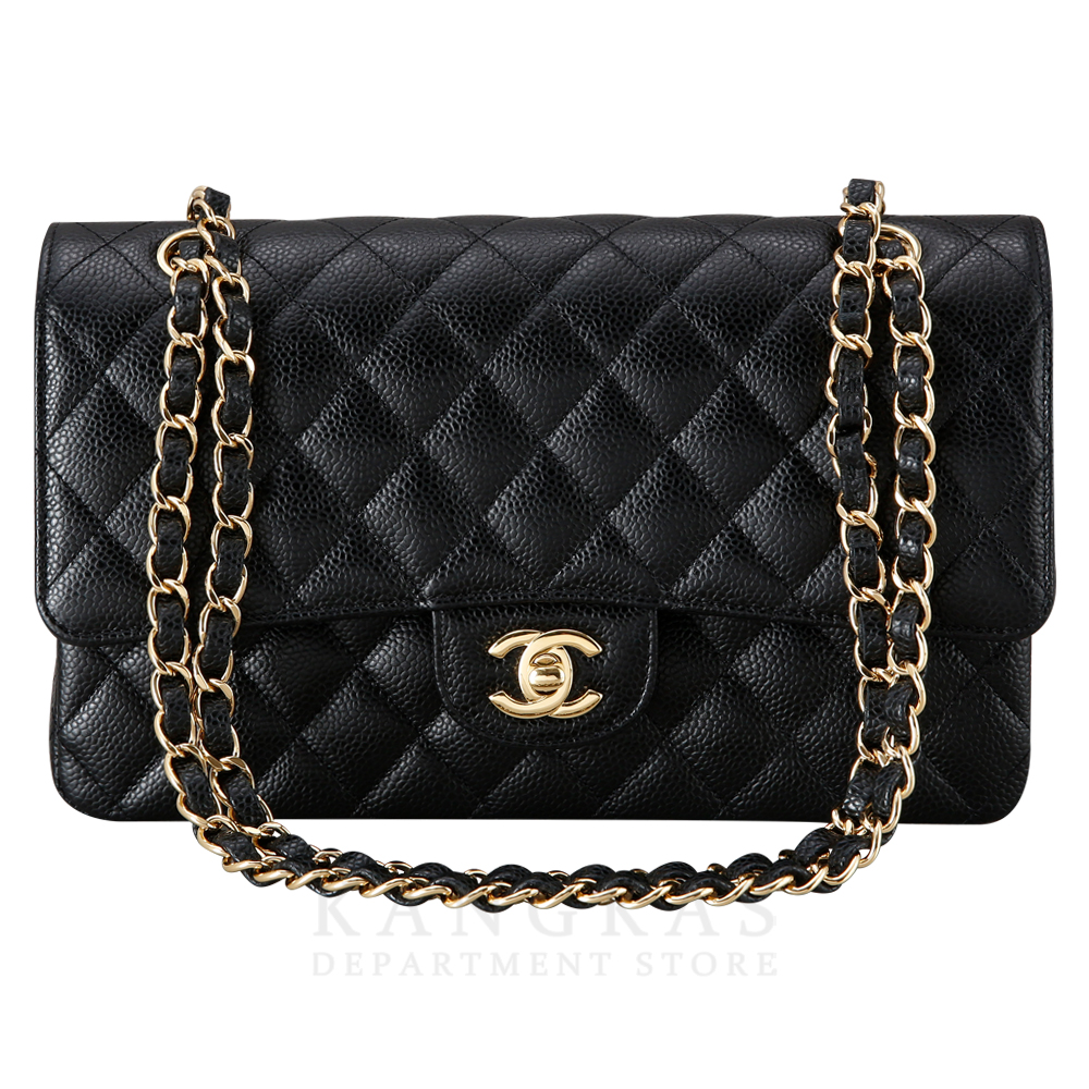 CHANEL(USED)샤넬 캐비어 클래식 미듐 플랩백