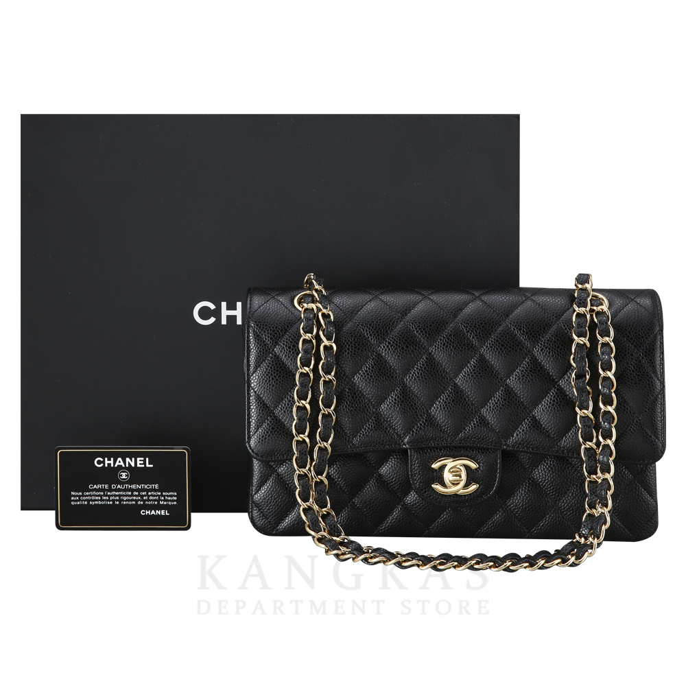 CHANEL(USED)샤넬 캐비어 클래식 미듐 플랩백
