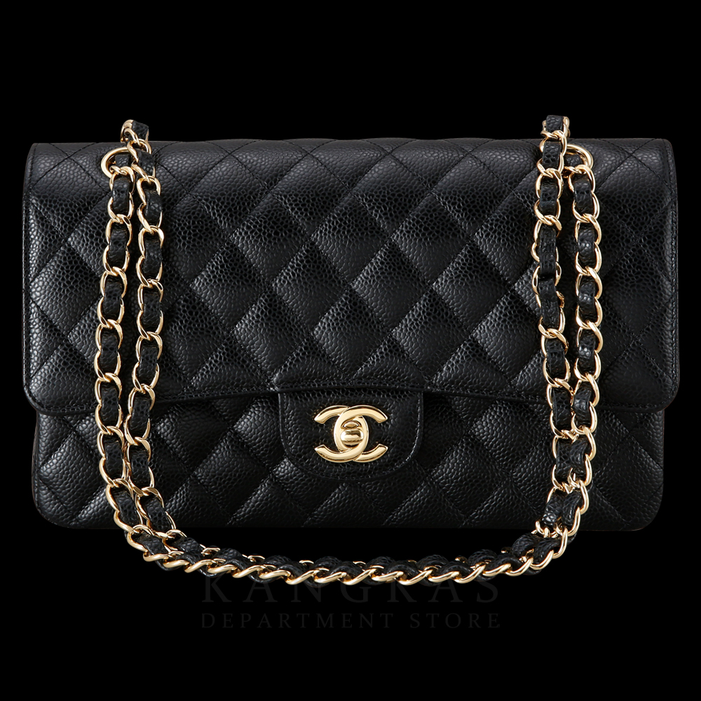 CHANEL(USED)샤넬 캐비어 클래식 미듐 플랩백