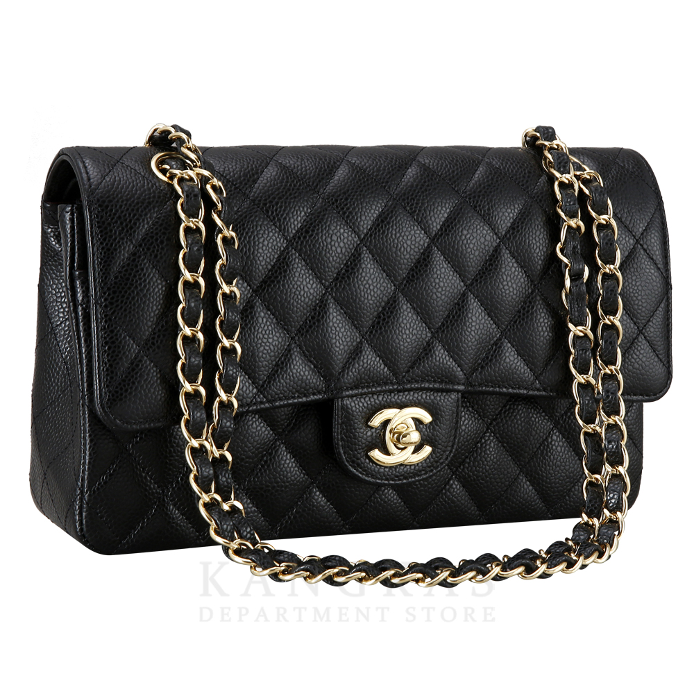 CHANEL(USED)샤넬 캐비어 클래식 미듐 플랩백
