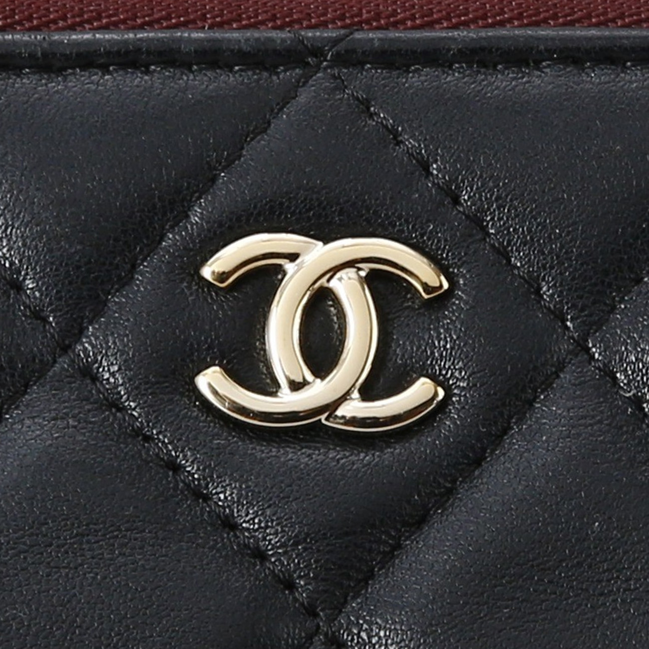 CHANEL(USED)샤넬 램스킨 클래식 클러치 라지