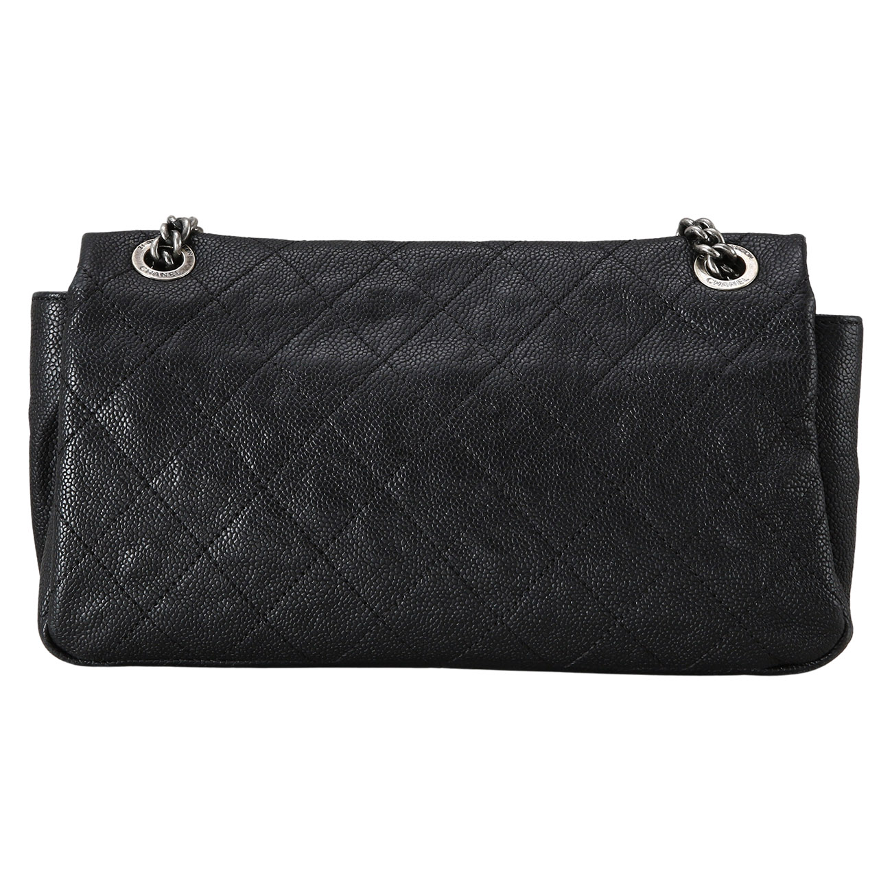 CHANEL(USED)샤넬 시즌 CC로고 플랩 체인백