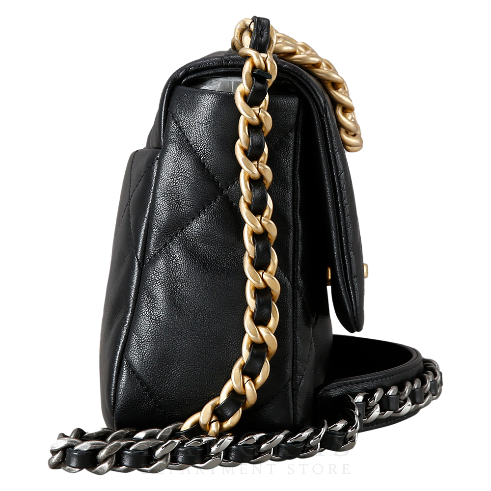 CHANEL(USED)샤넬 19백 미디움 고트스킨