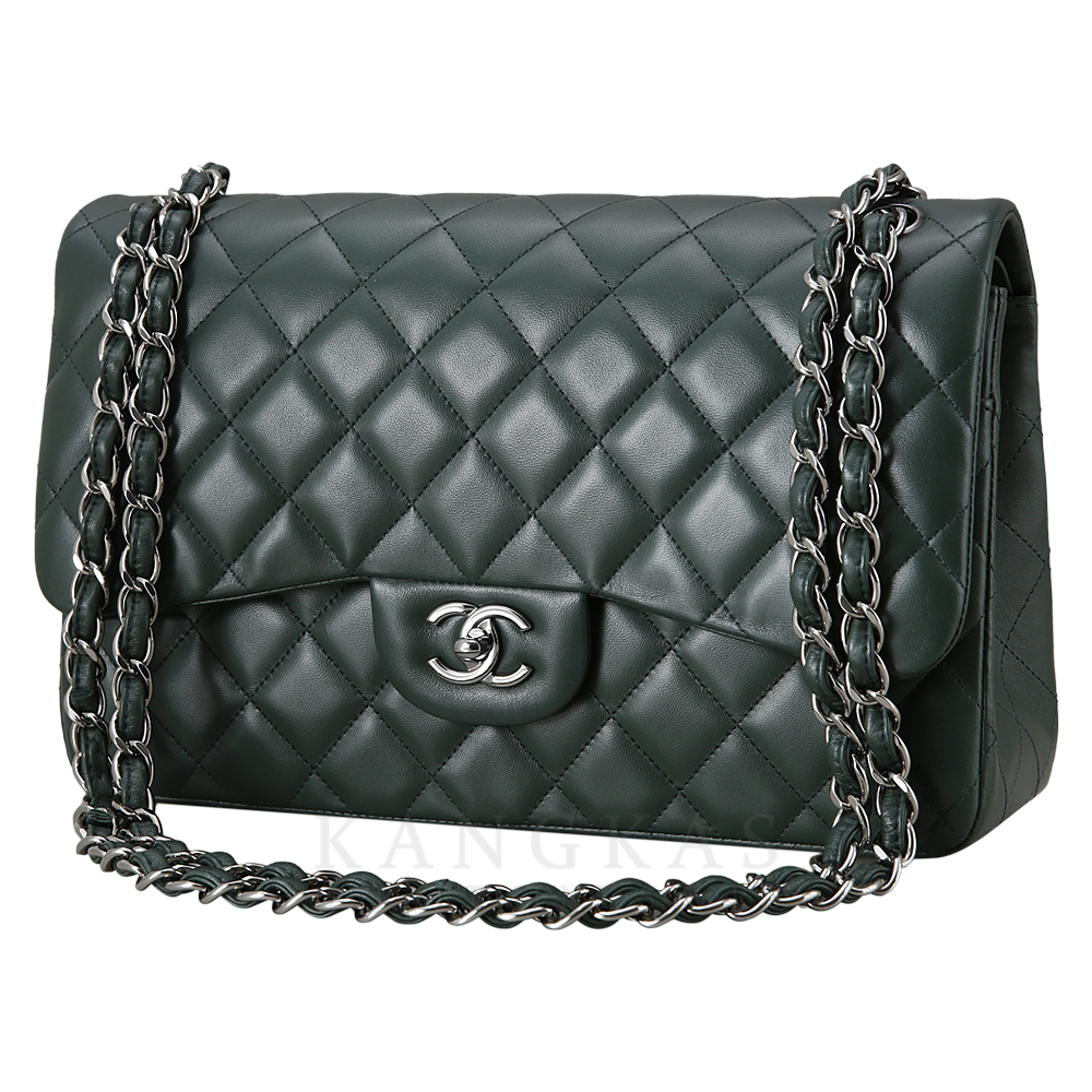 CHANEL(USED)샤넬 클래식 램스킨 점보