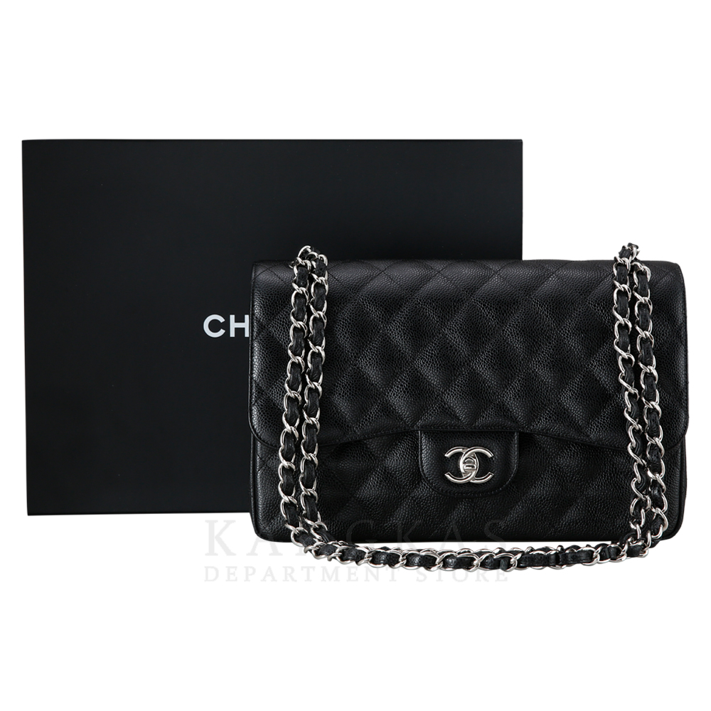 CHANEL(USED)샤넬 캐비어 클래식 라지 플랩백