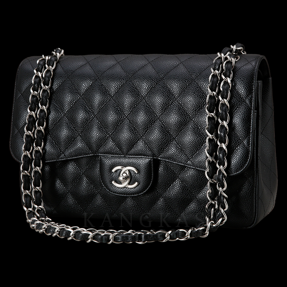 CHANEL(USED)샤넬 캐비어 클래식 라지 플랩백