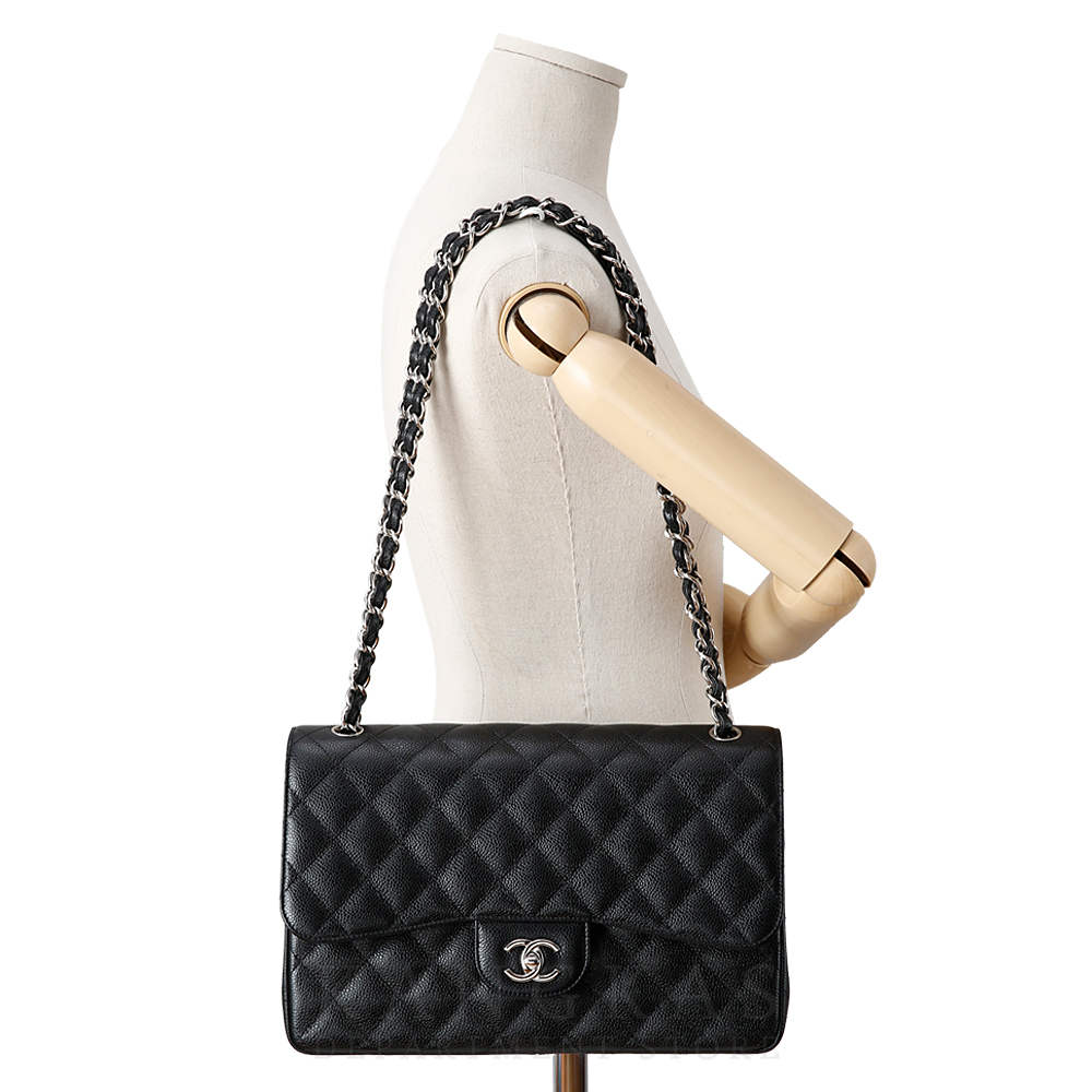CHANEL(USED)샤넬 캐비어 클래식 라지 플랩백